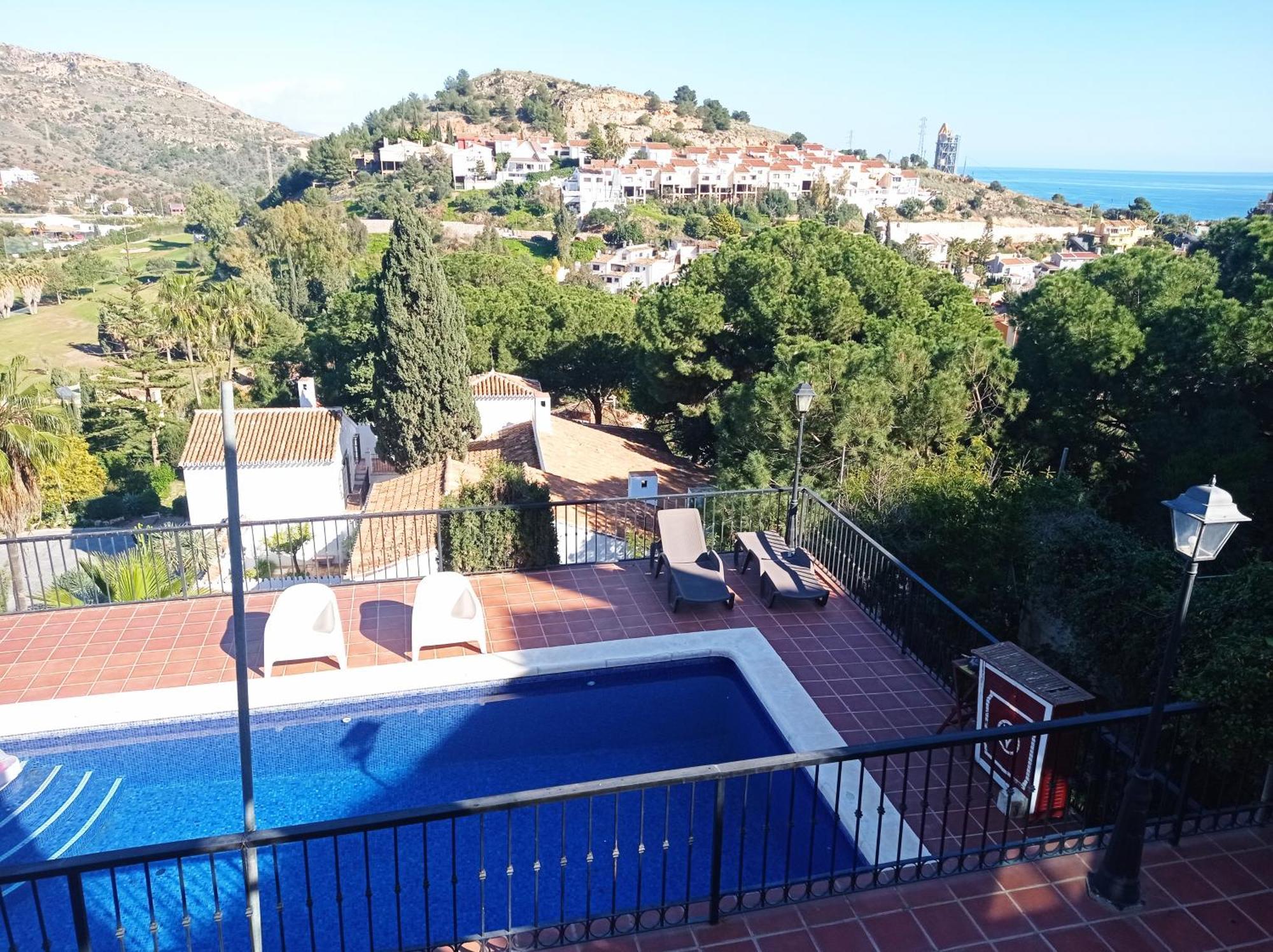 Apartamento En Villa Con Piscina Málaga Kültér fotó
