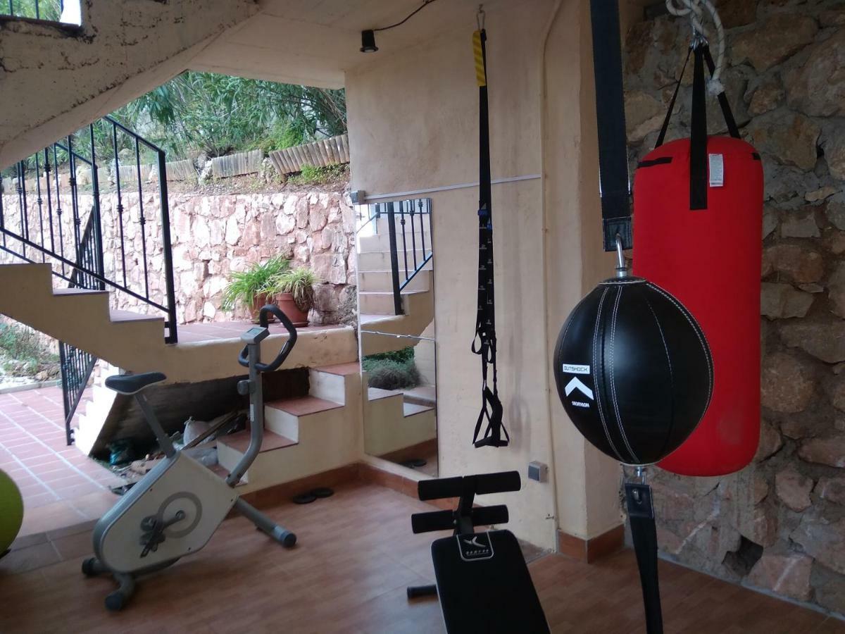 Apartamento En Villa Con Piscina Málaga Kültér fotó